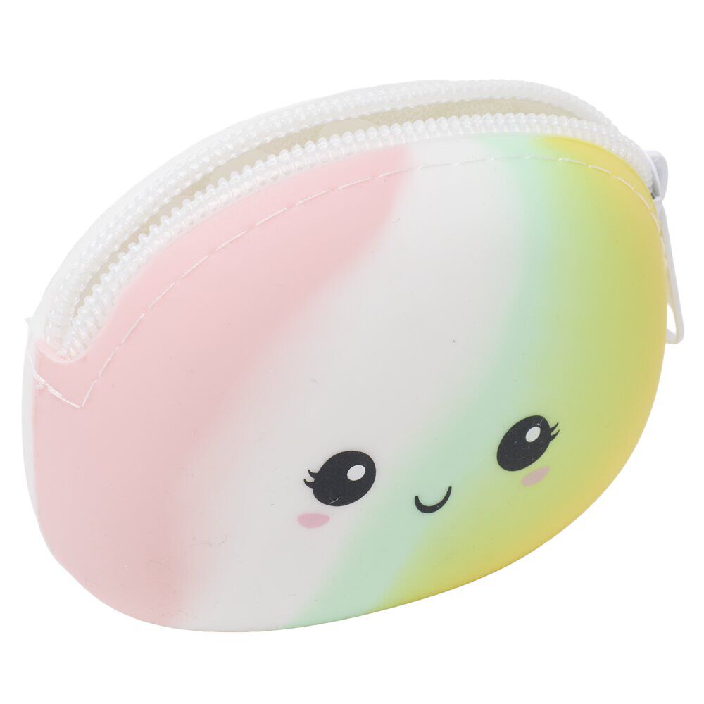 Porte-monnaie kawaii silicone L9xH8cm (4 modèles)