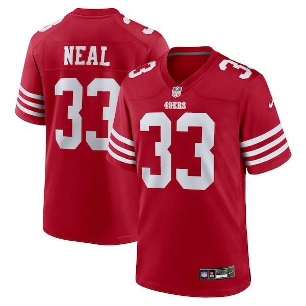 Siran Neal San Francisco 49ers Nike Team Game Jersey -  Scarlet