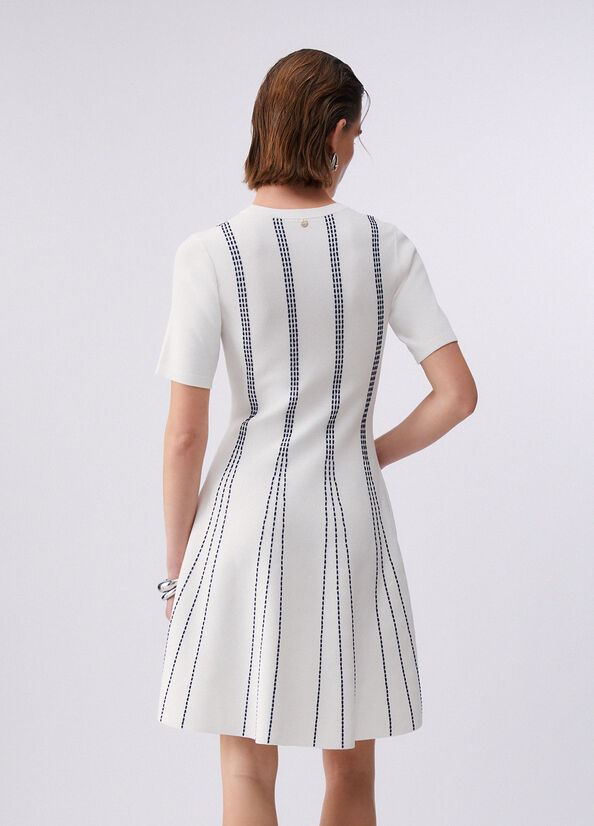 Abito corto in maglia