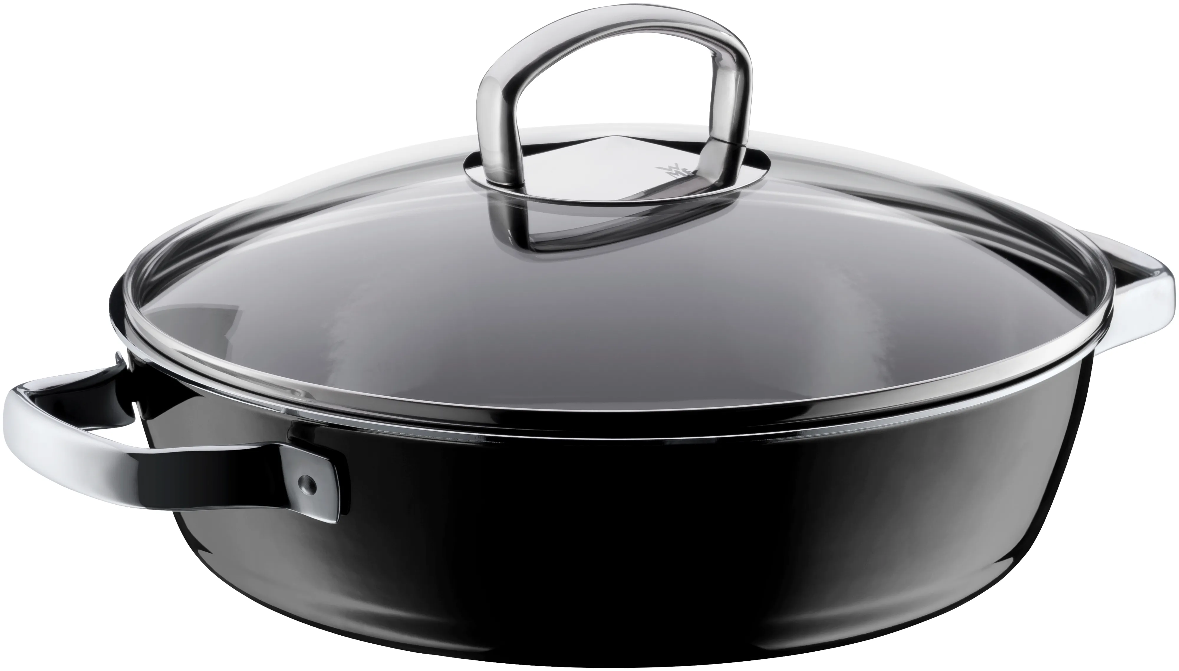 WMF Fusiontec Mineral Roasting Pan 28cm with lid Black
