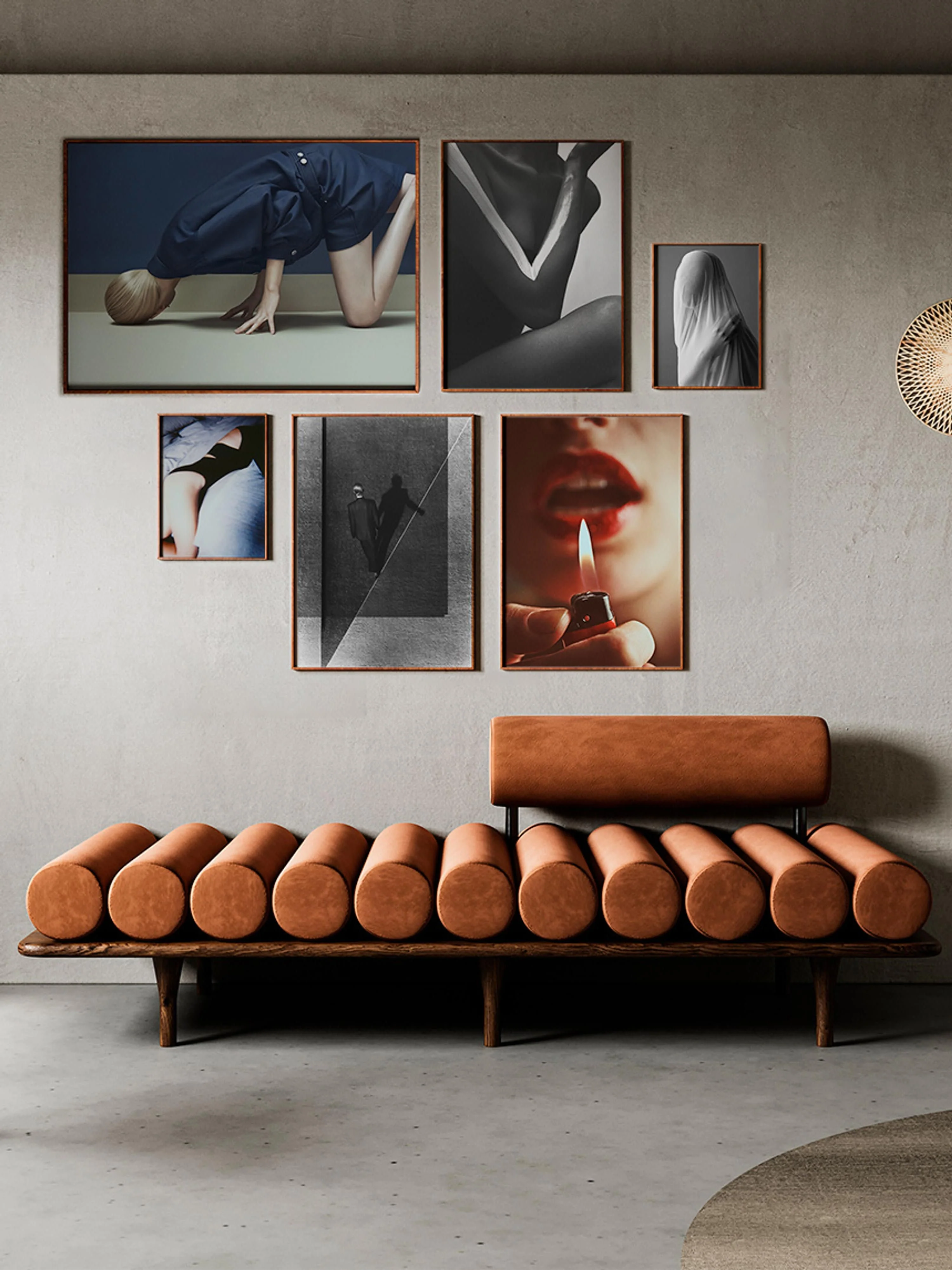 Poster Artwall no. 23 mit Rahmen, 6er-Set