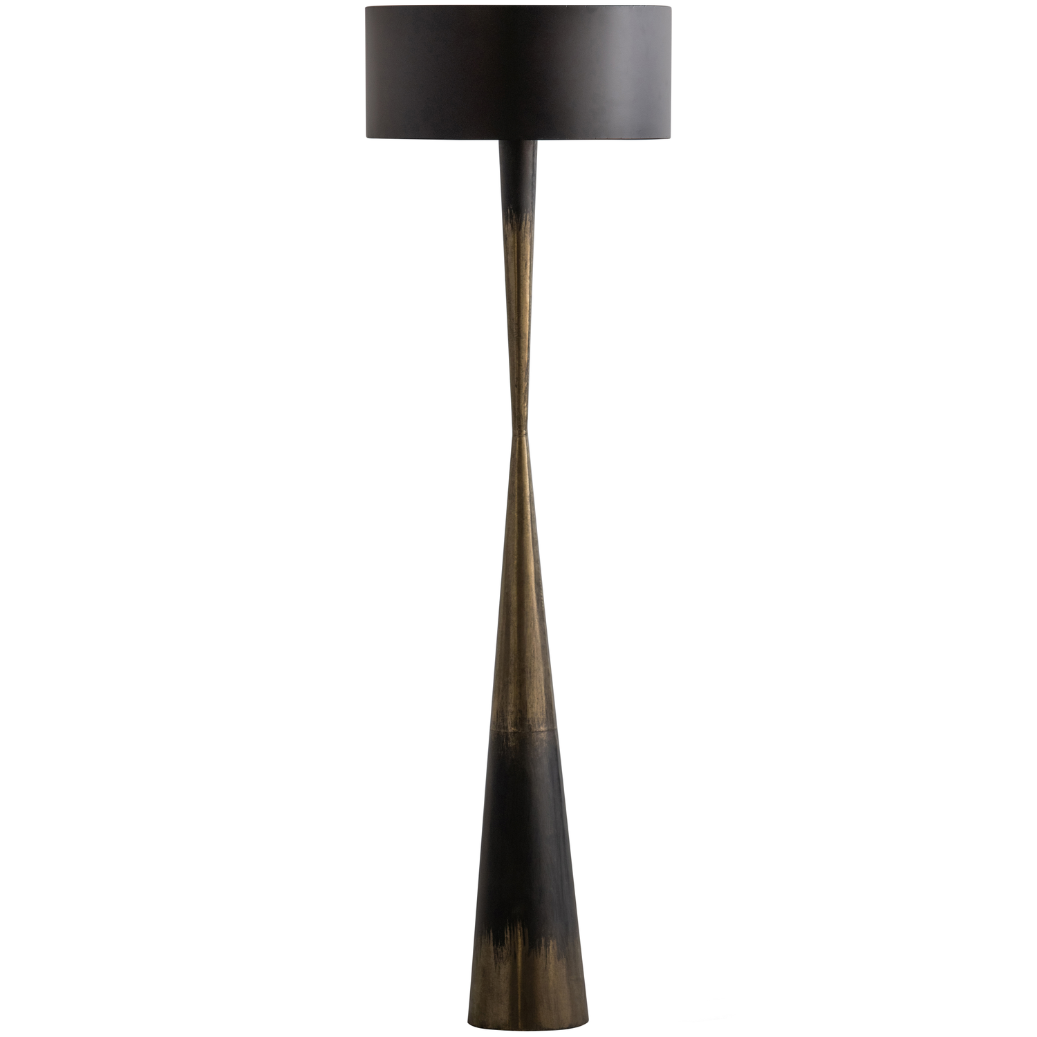 WOOOD staande Lamp Blackout Too - Zwart - 151x45x45