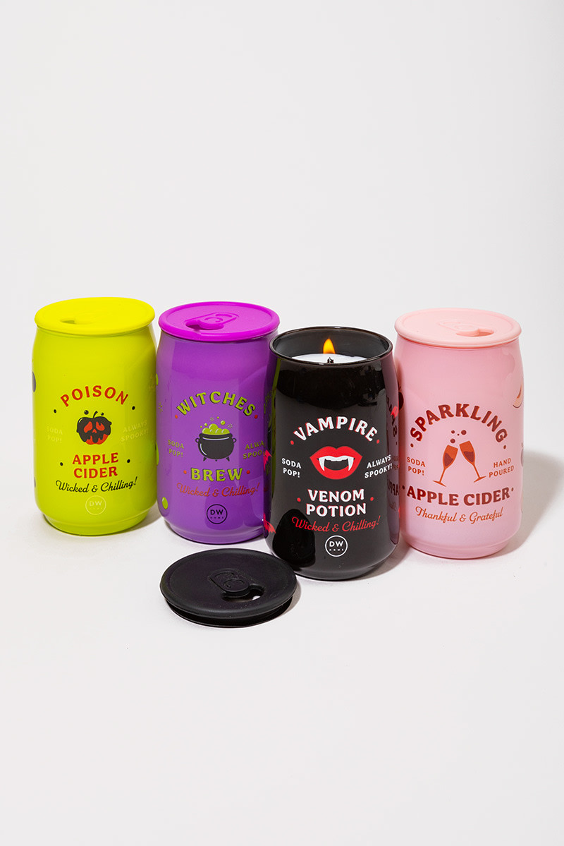 DW Home Soda Pop Sparkling Apple Cider 6oz Candle Jar