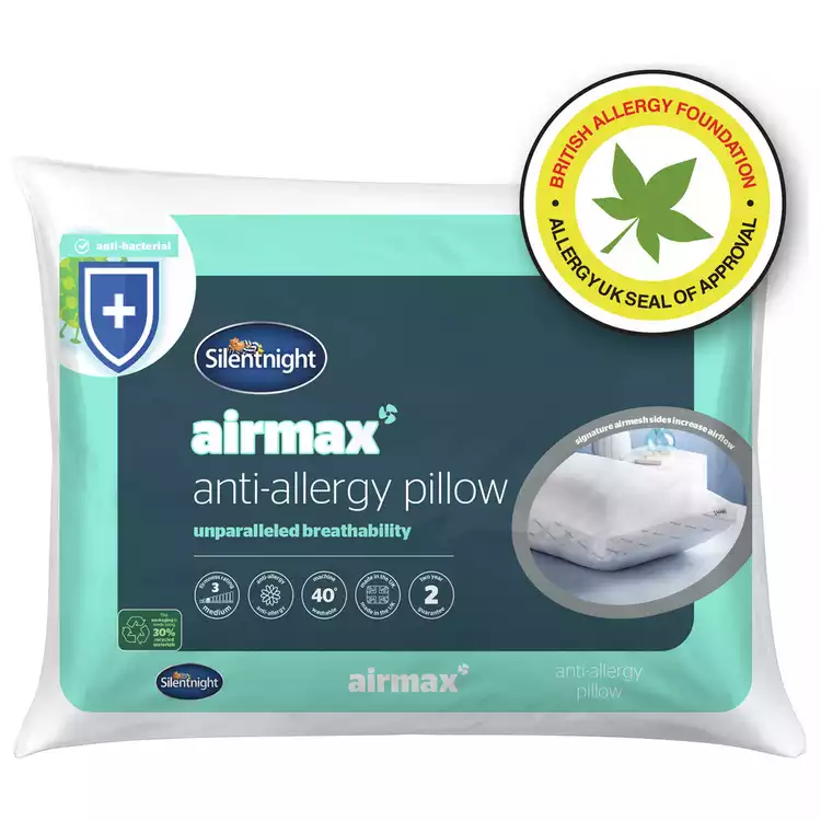 Silentnight Airmax Anti-Allergy Medium Pillow