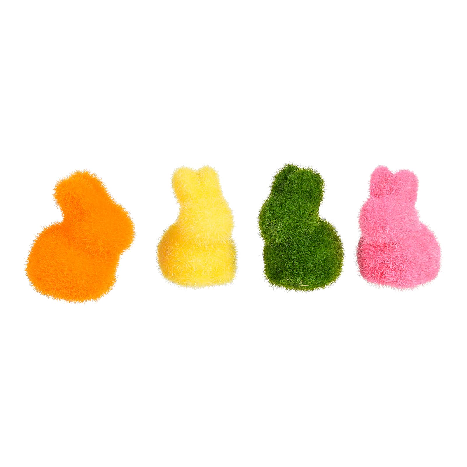 Mini-Deko-Figur Hase Bunt, ⌀ 4.5 cm, H 55 mm, Variante nicht frei wählbar
