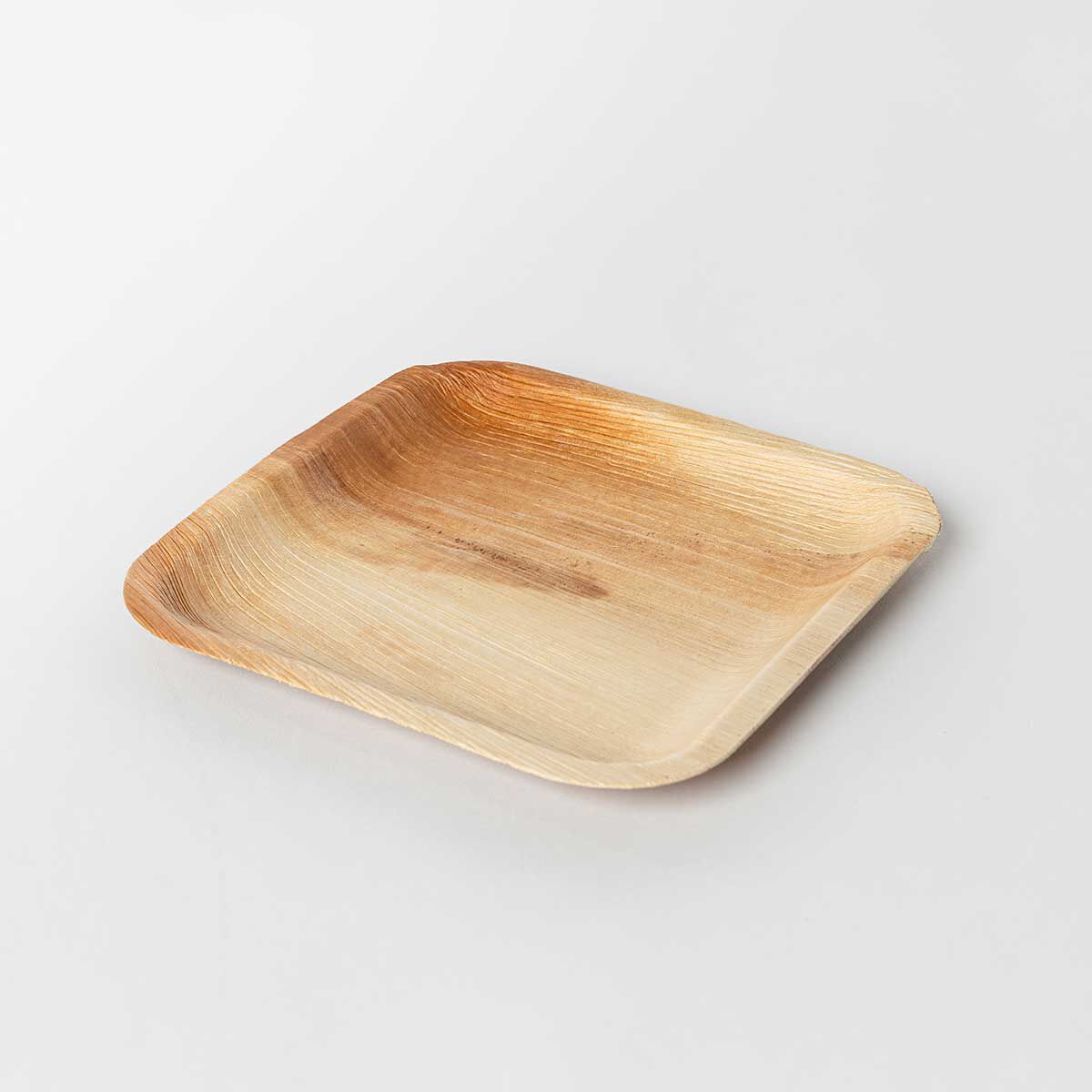 Conjunto De 10 Pratos Retangulares Em Folha De Palma