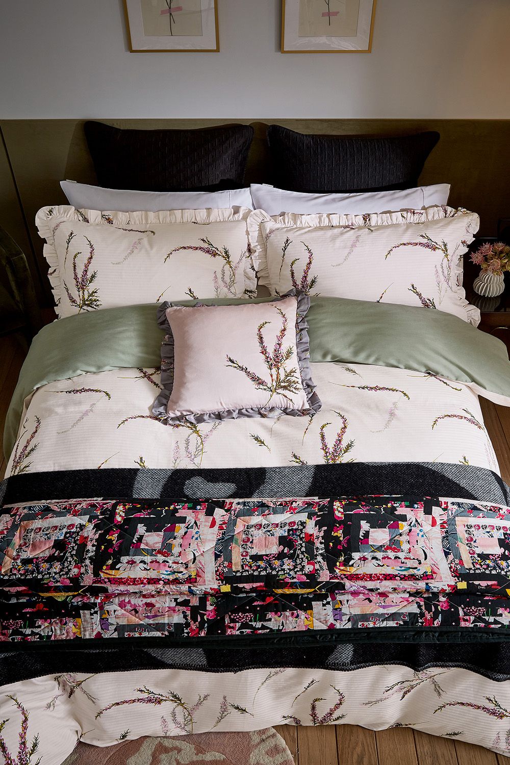Ted Baker Patchwork' Cotton Sateen Throw