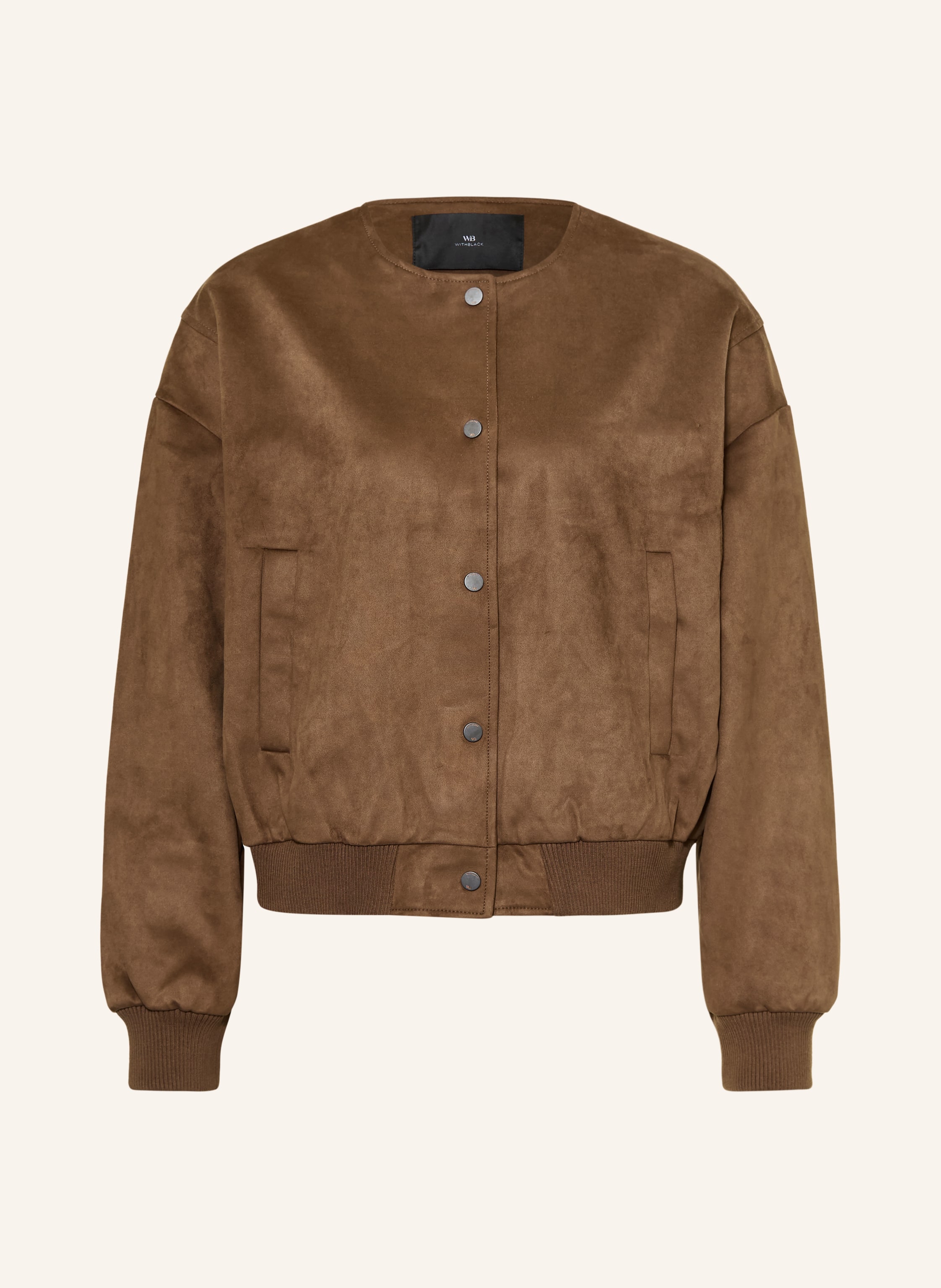 WITHBLACK Blouson FREYA in Lederoptik