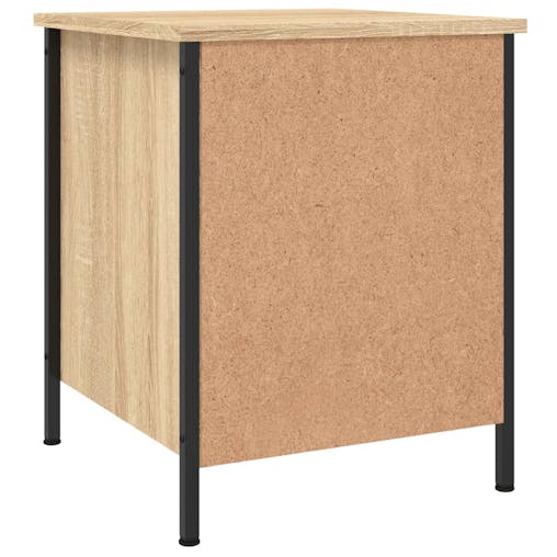NNEVL Bedside Cabinet Sonoma Oak 40x42x50 cm Engineered Wood