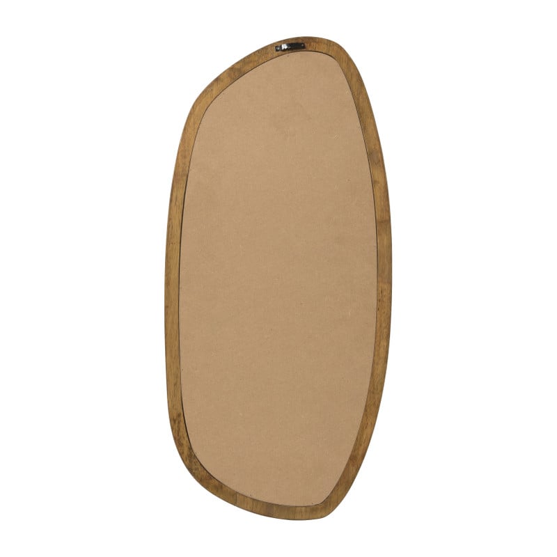 Spiegel organic - bruin - 70x33 cm