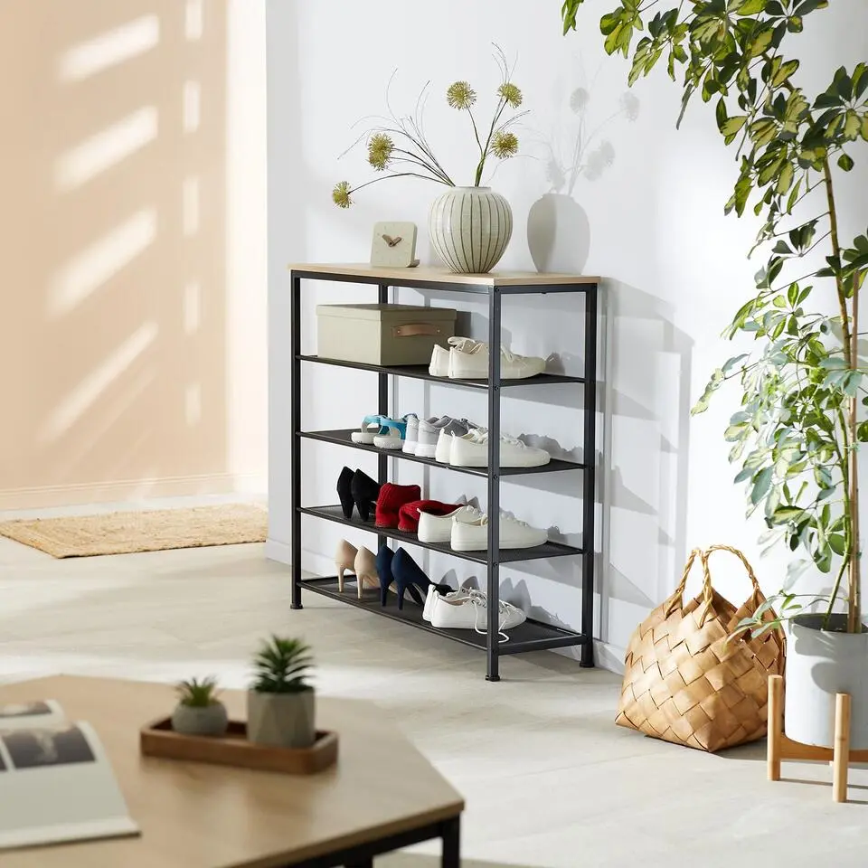 tectake Schoenenrek Sheffield 100x30,5x93cm