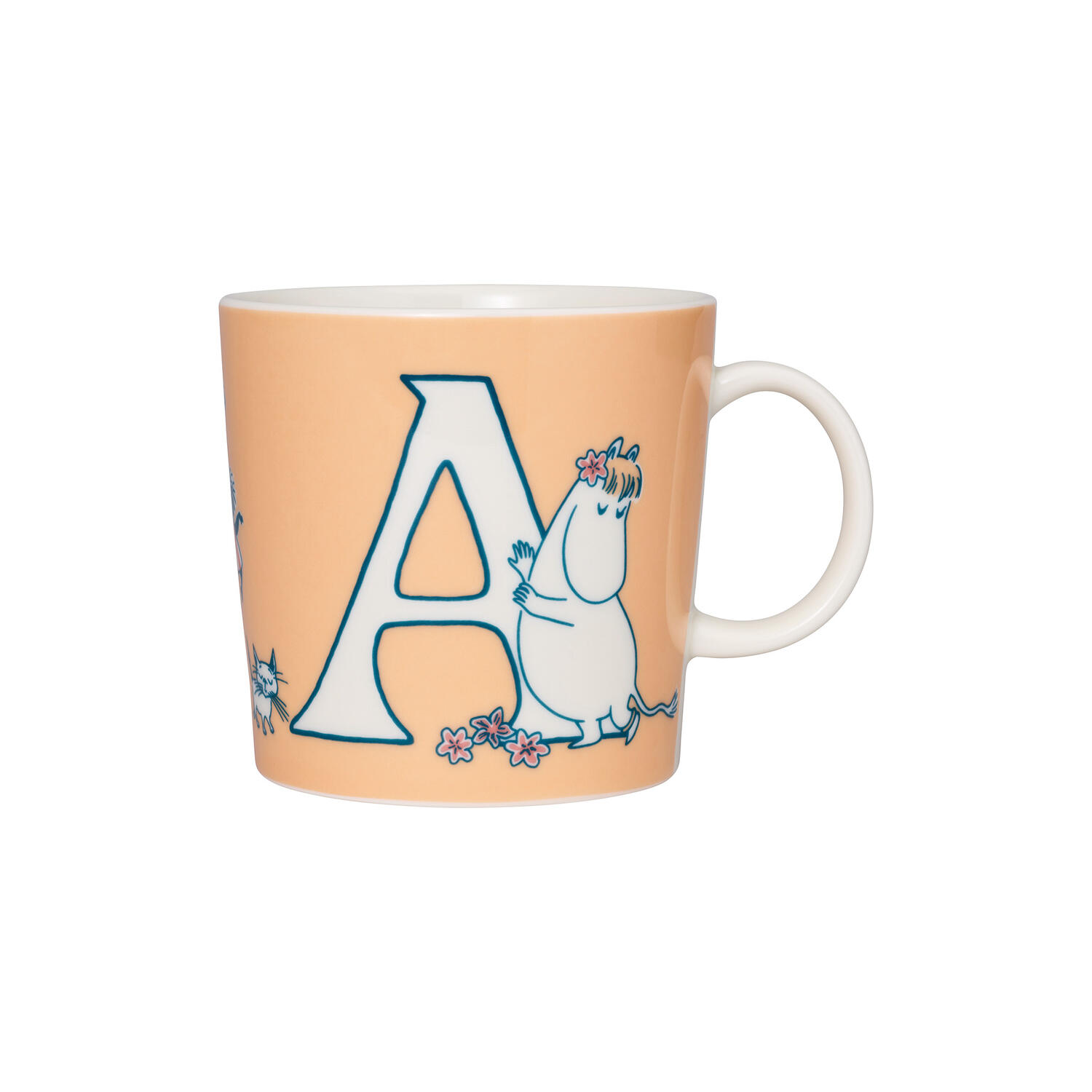 Mumi krus 40 cl Alfabet A