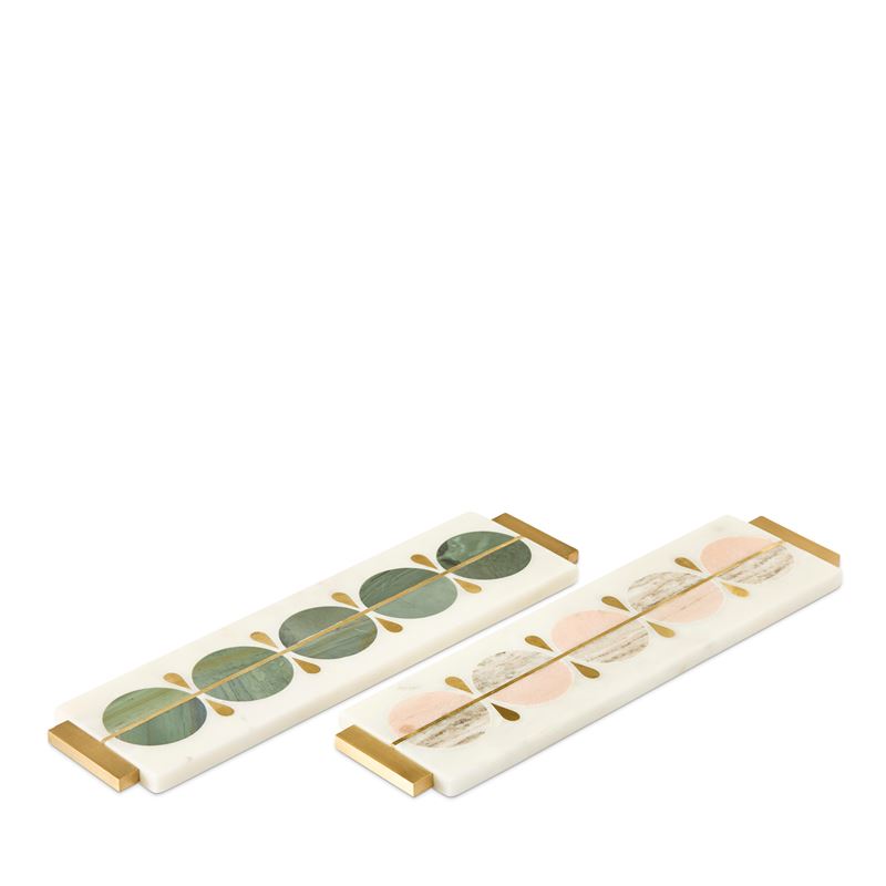 Gelato White Pink & Natural Marble Board