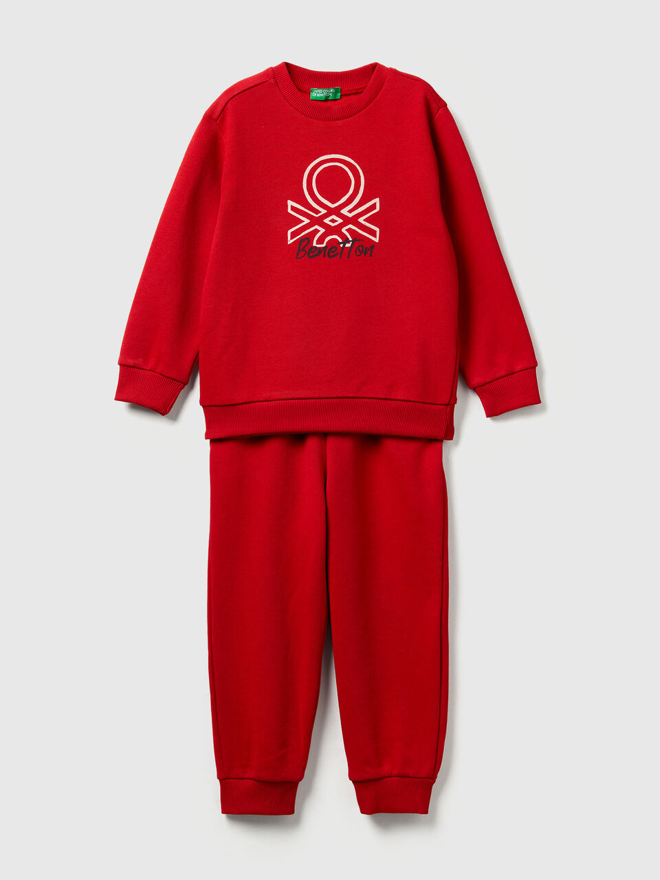 Sweat tracksuit with logo
