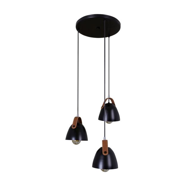 LUMINÁRIA DE TETO TRIPLA PELICANO