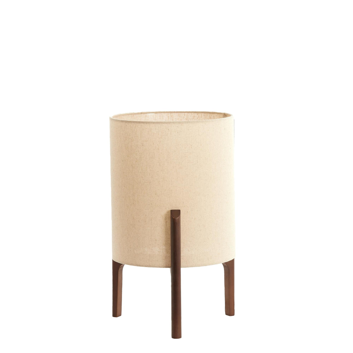Light & Living tafellamp Litto - bruin - Ø28cm