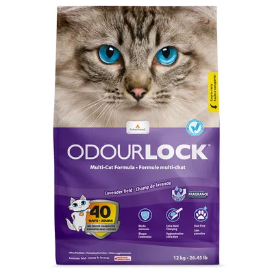 ODOURLOCK Lavender Scent Cat Litter