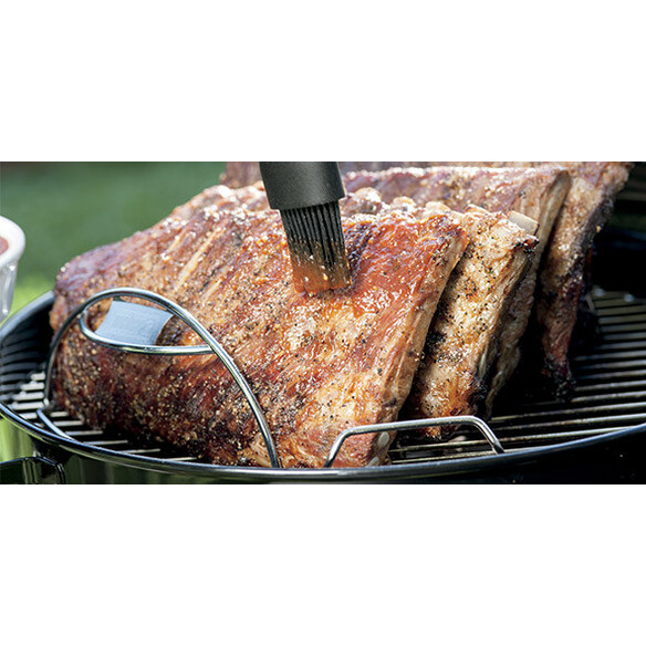 Support pour ribs en acier pour barbecue - Weber