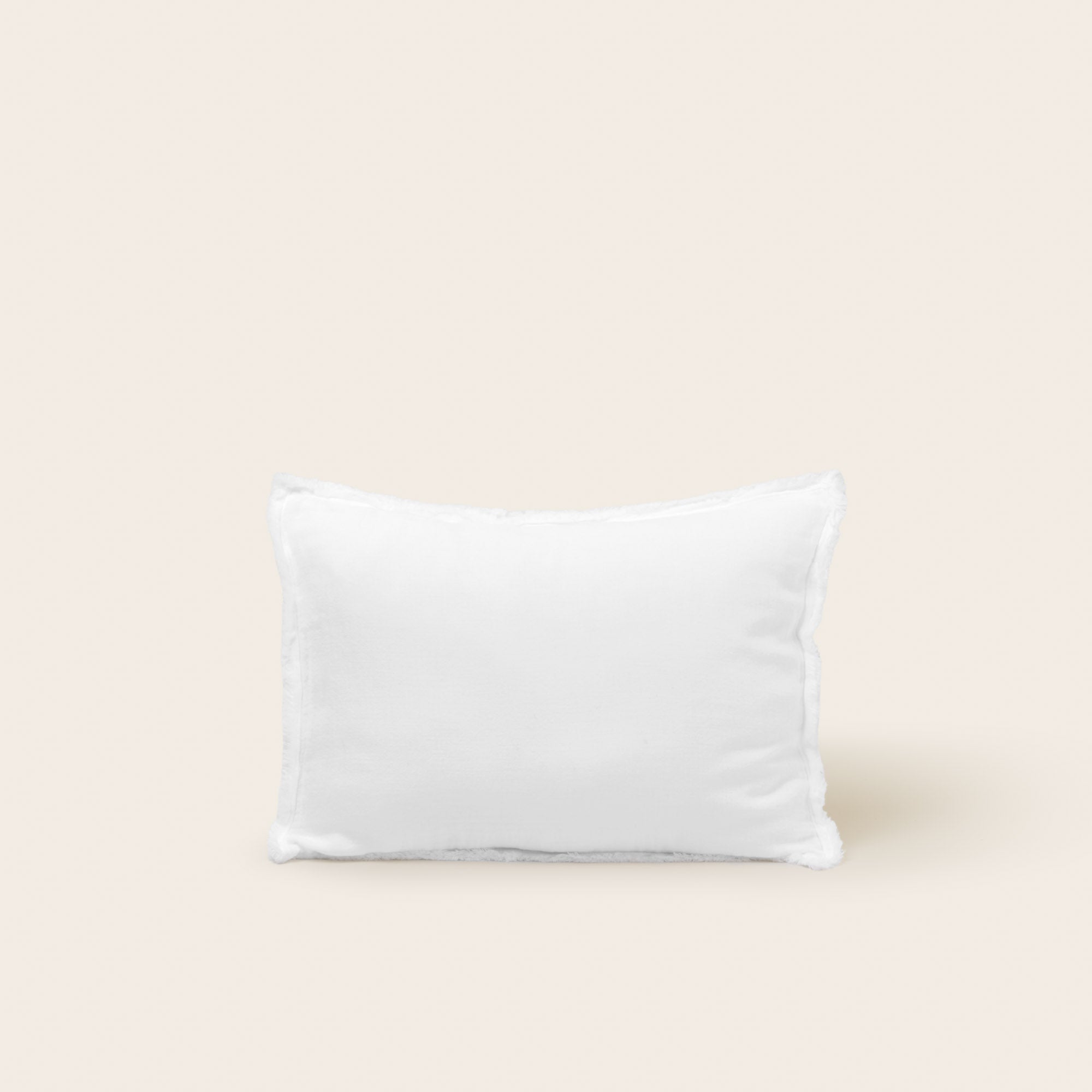 Madura Kussensloop Lou katoen wit 30x40 cm