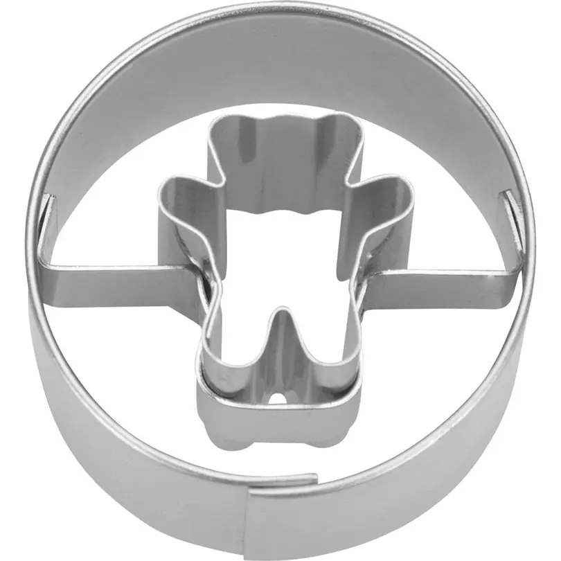 Ausstecher 5er-Set Mini Bär in Ring