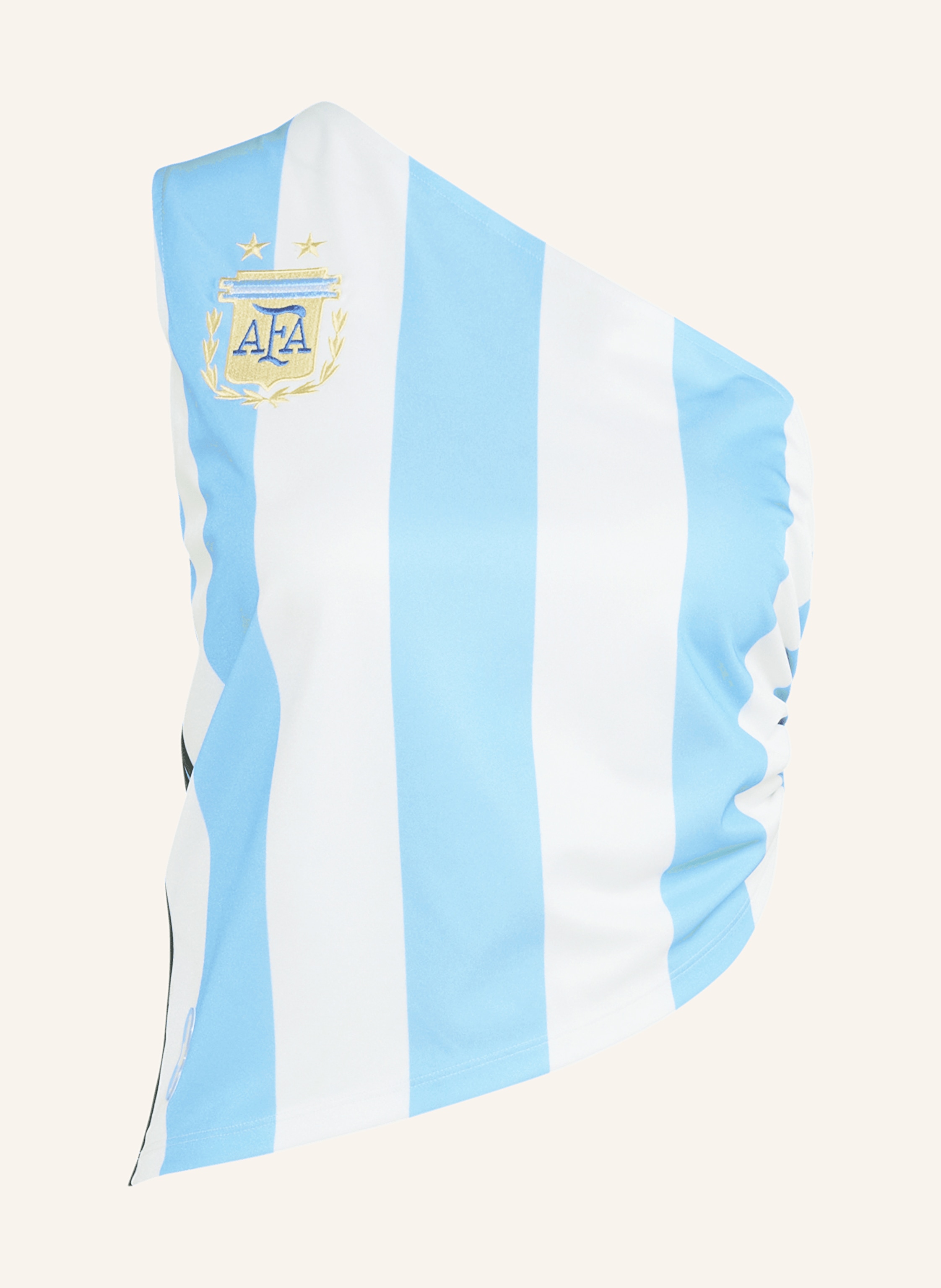 adidas One-Shoulder-Top ARGENTINIEN RECONSTRUCTED BRINGBACK