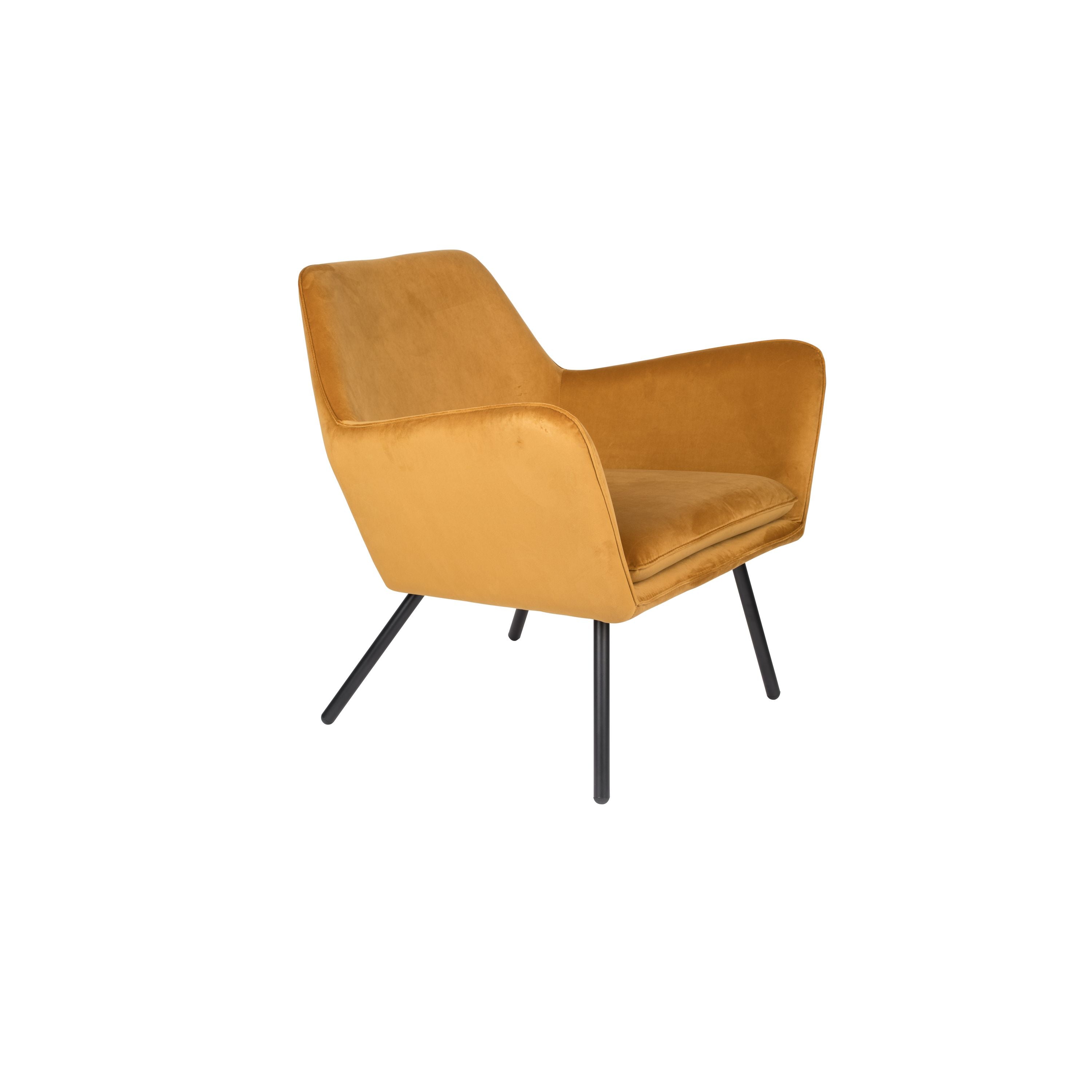 Housecraft Living Bon Fauteuil Velvet Goud