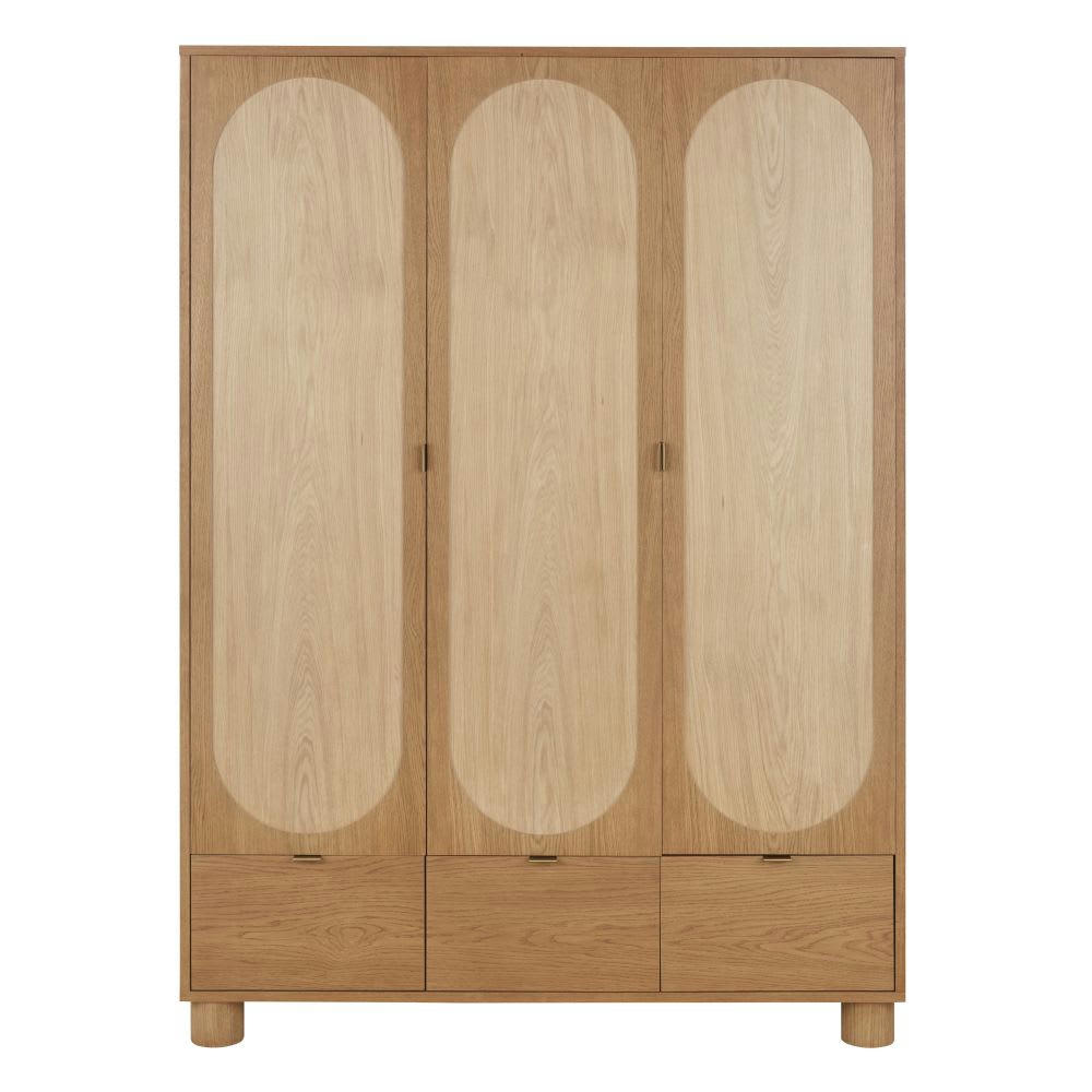 Alegro - Dressing 3 portes 3 tiroirs