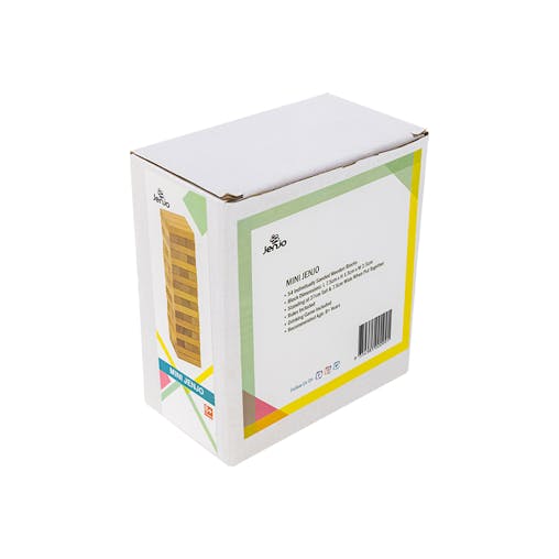 Mini Jenjo Wooden Tumbling Tower 27cm Height