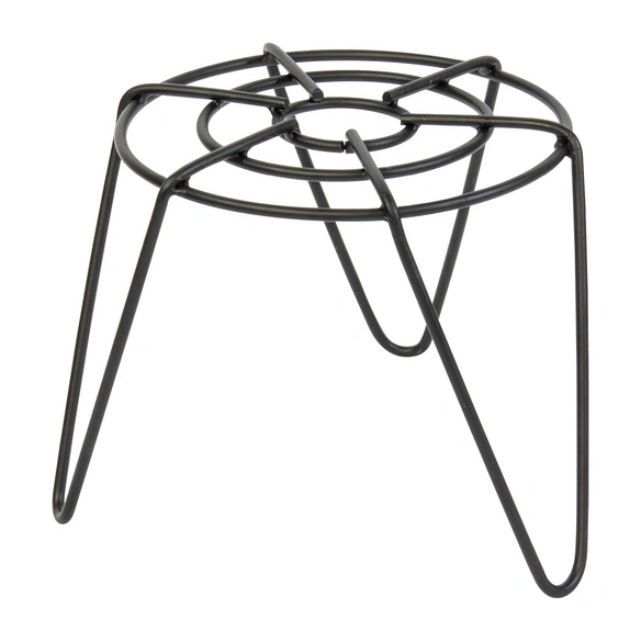 Pflanzenständer, Stahl, Ø 22 cm, H 20 cm, schwarz-matt