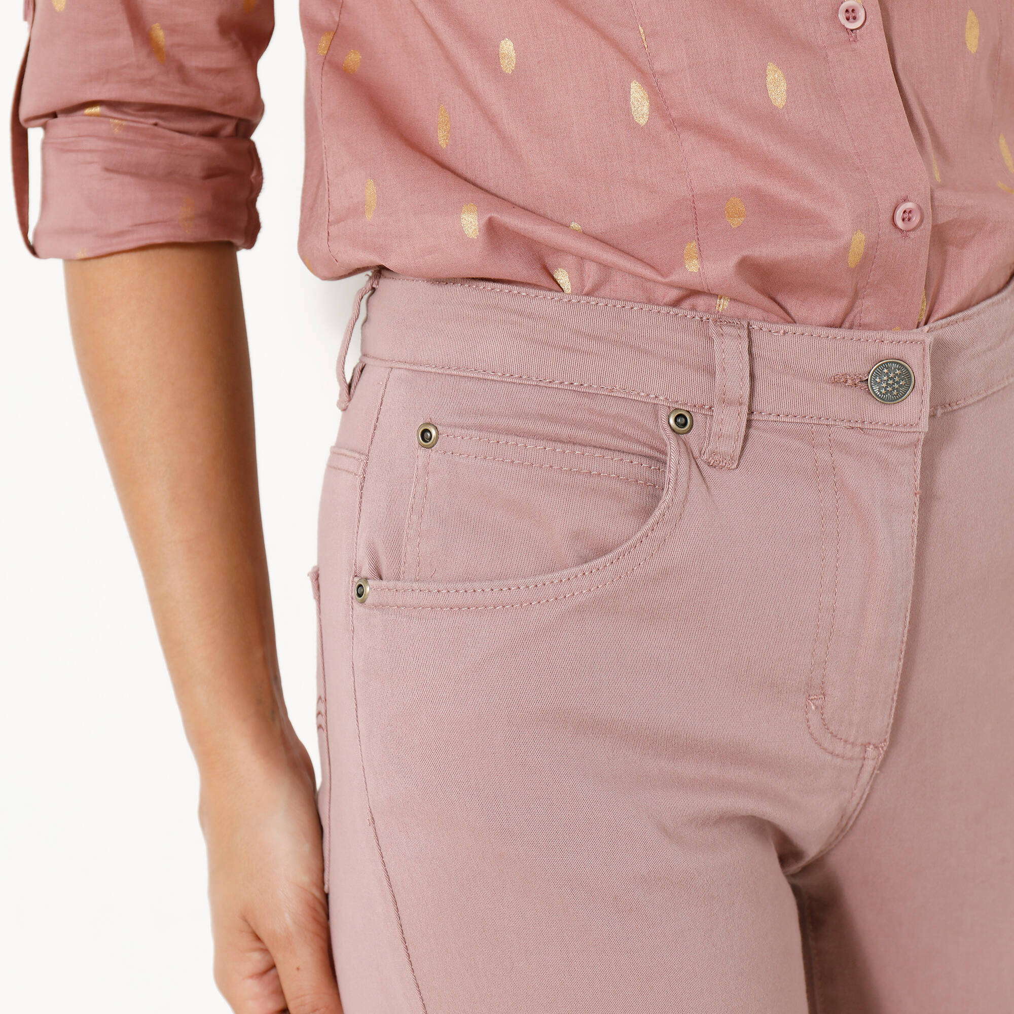 Pantalon sculptant, 5 poches