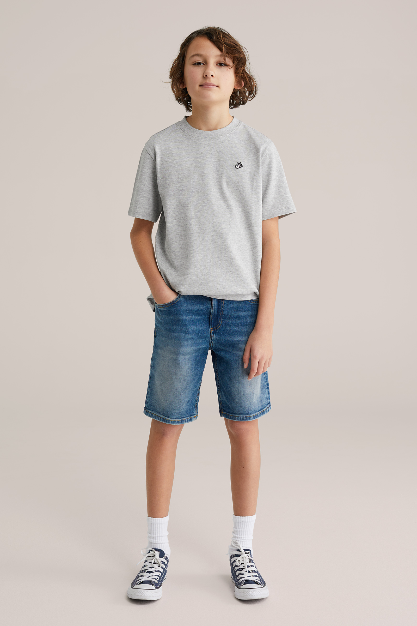 Jongens regular fit T-shirt met embroidery