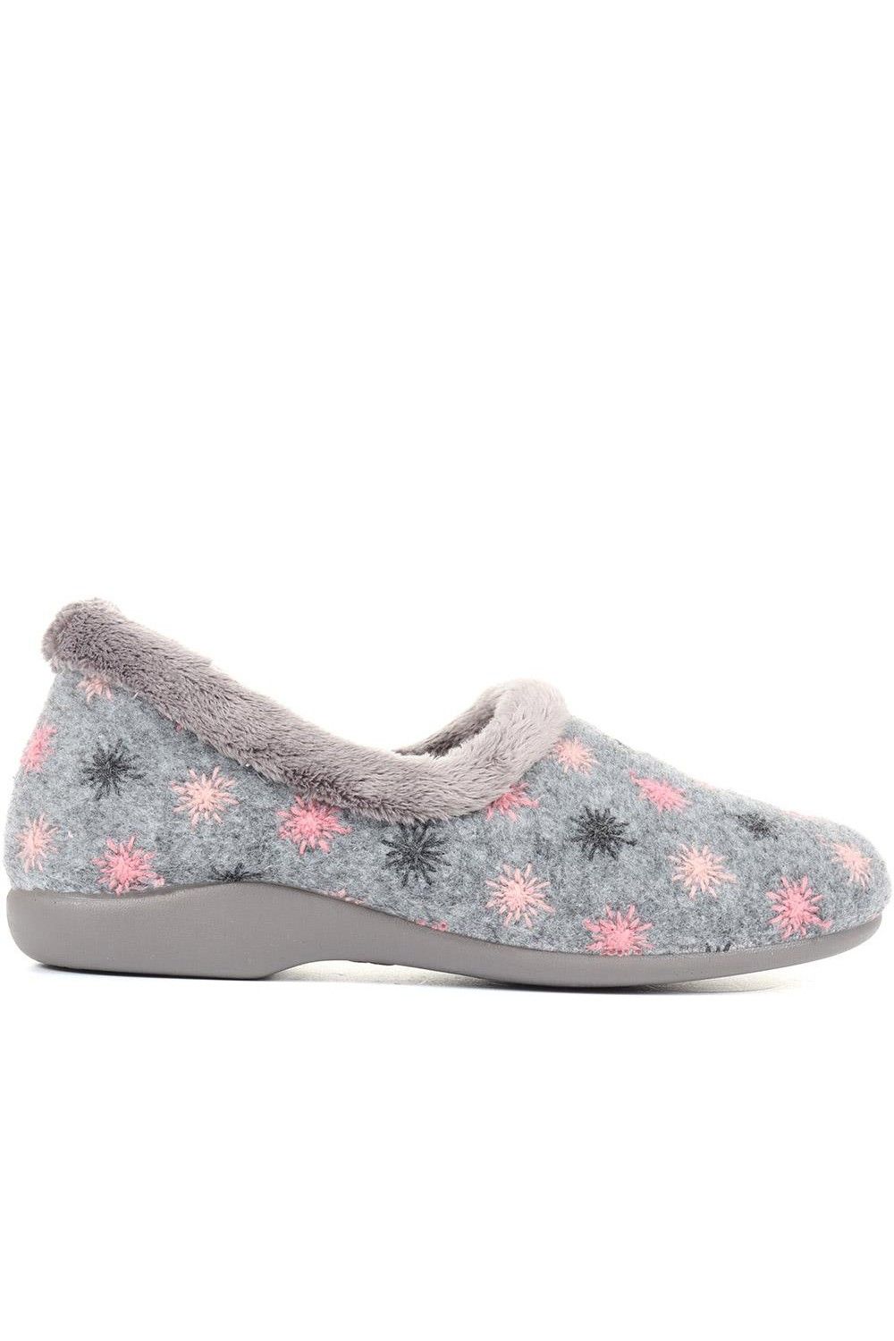 Pavers Embroidered Slippers