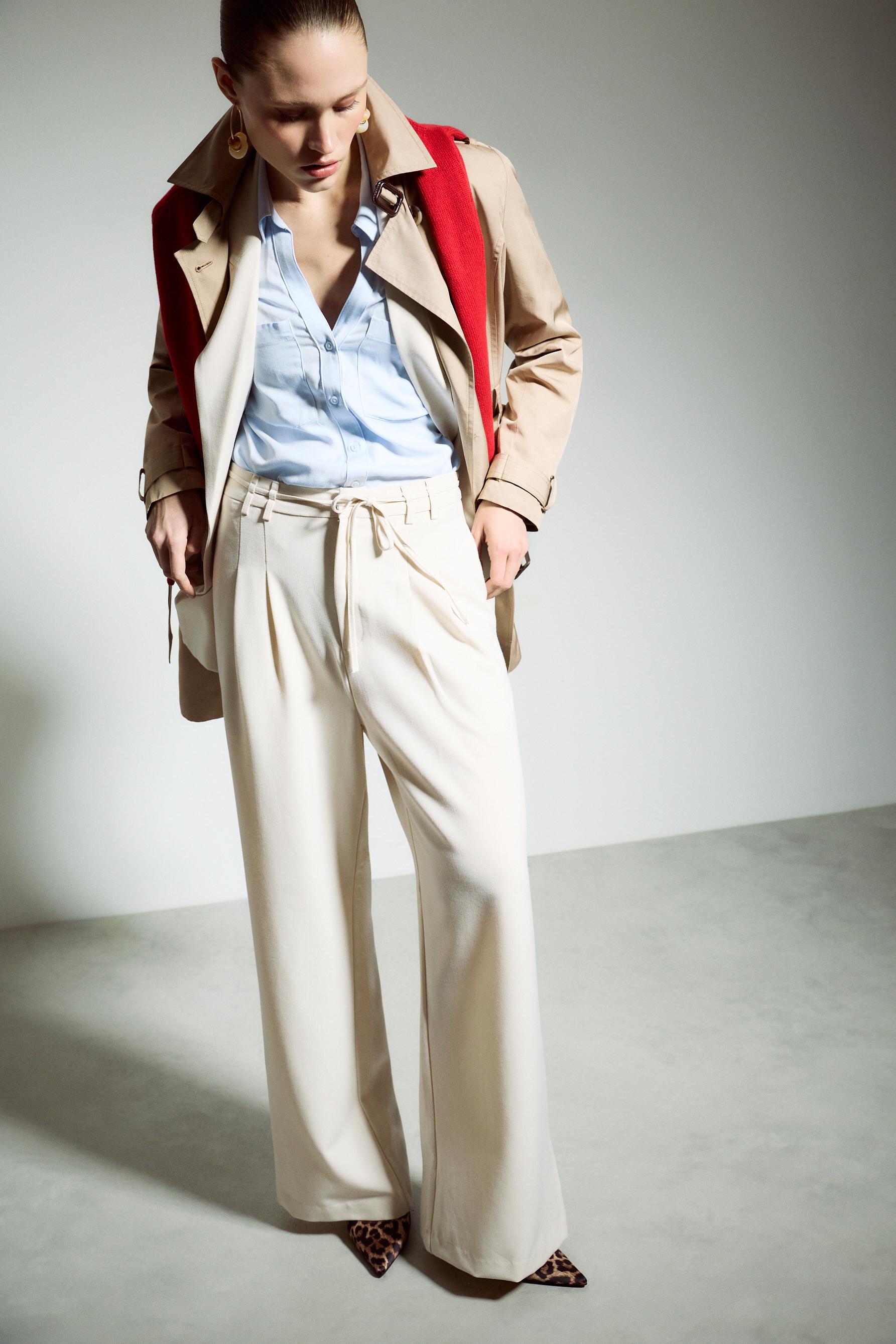 Pantalón wide leg