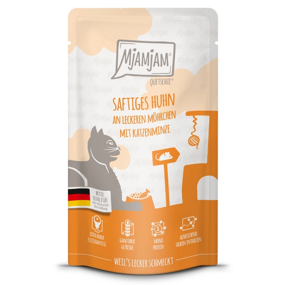 Katzen-Nassfutter »Leckere Mahlzeiten«, 125g, Huhn Möhr
