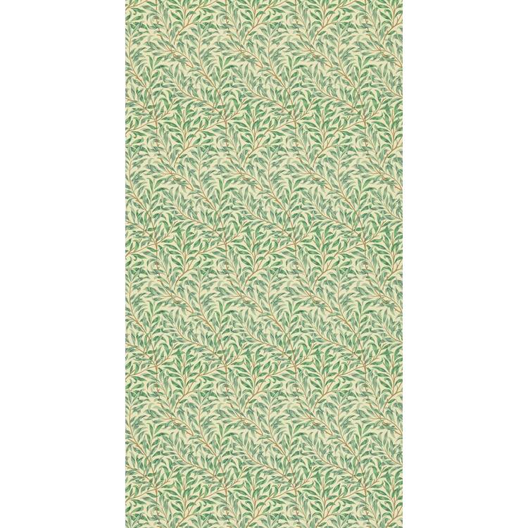 Morris & Co. Willow Bough Minor Leaf Green Floral Wallpaper