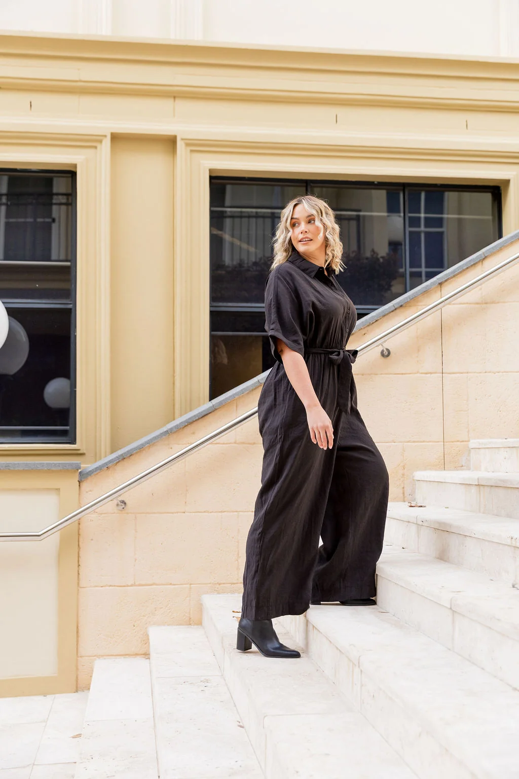Maddy Jumpsuit in Black