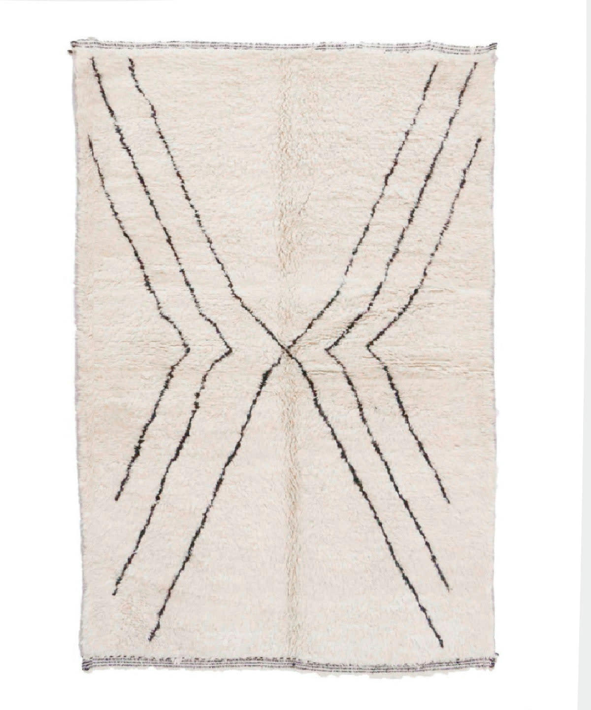 BERBERE - Tapis Berbere marocain pure laine 157x247