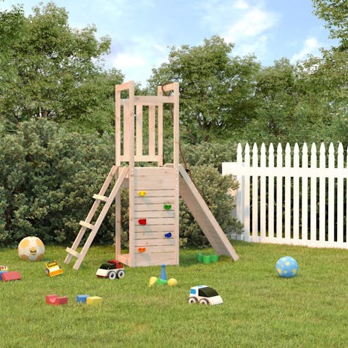 NNEVL Outdoor Playset Solid Wood Pine