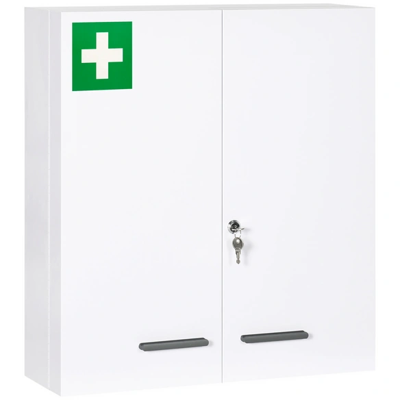 Medizinschrank, mit Schloss, LxBxH: 55 x 18 x 60 cm