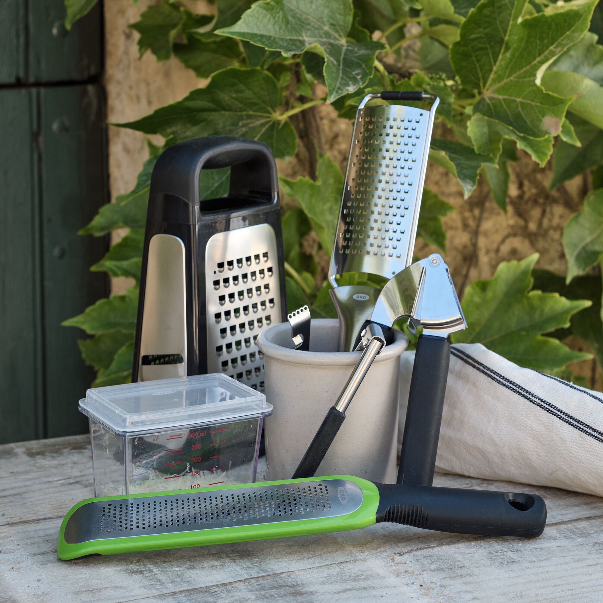 OXO - Râpe en inox - gris métallisé