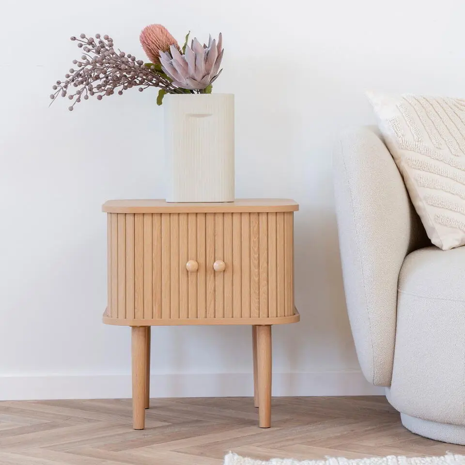 Nachtkastje Naturel - 45x40x50,5cm - Nikko