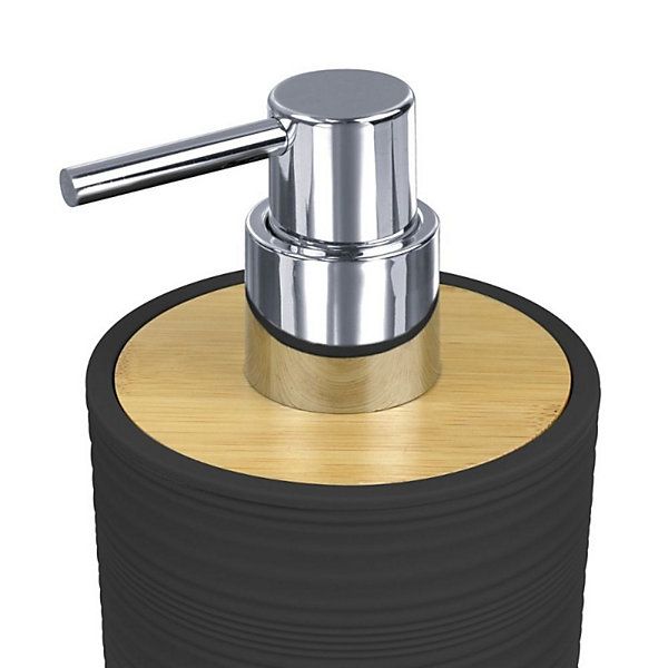 Lot d'accessoires WC DEBLANCH Nature, noir