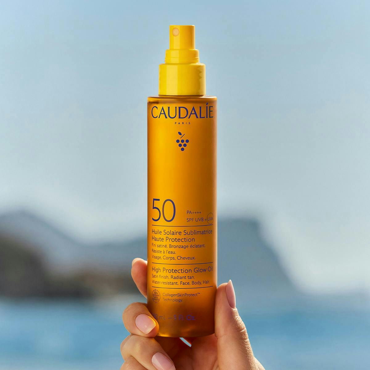 Huile Solaire Sublimatrice Haute Protection SPF50