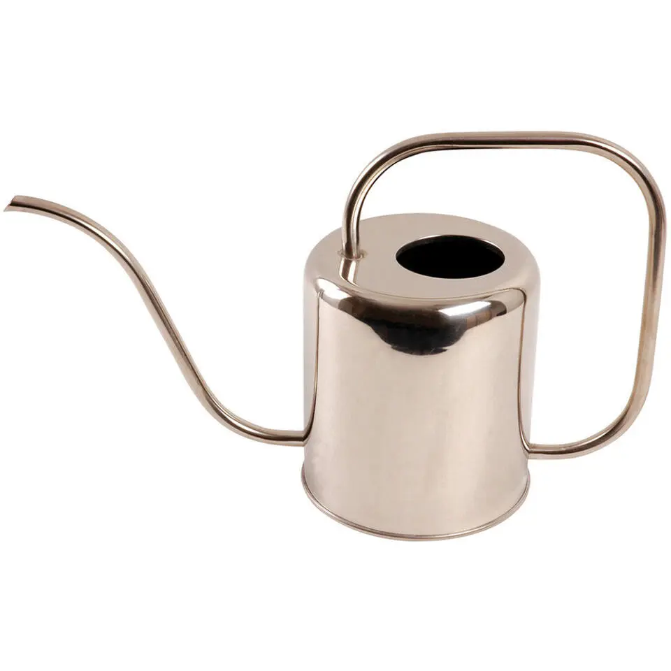 Esschert Design Gieter - retro look - RVS - 1500 ml