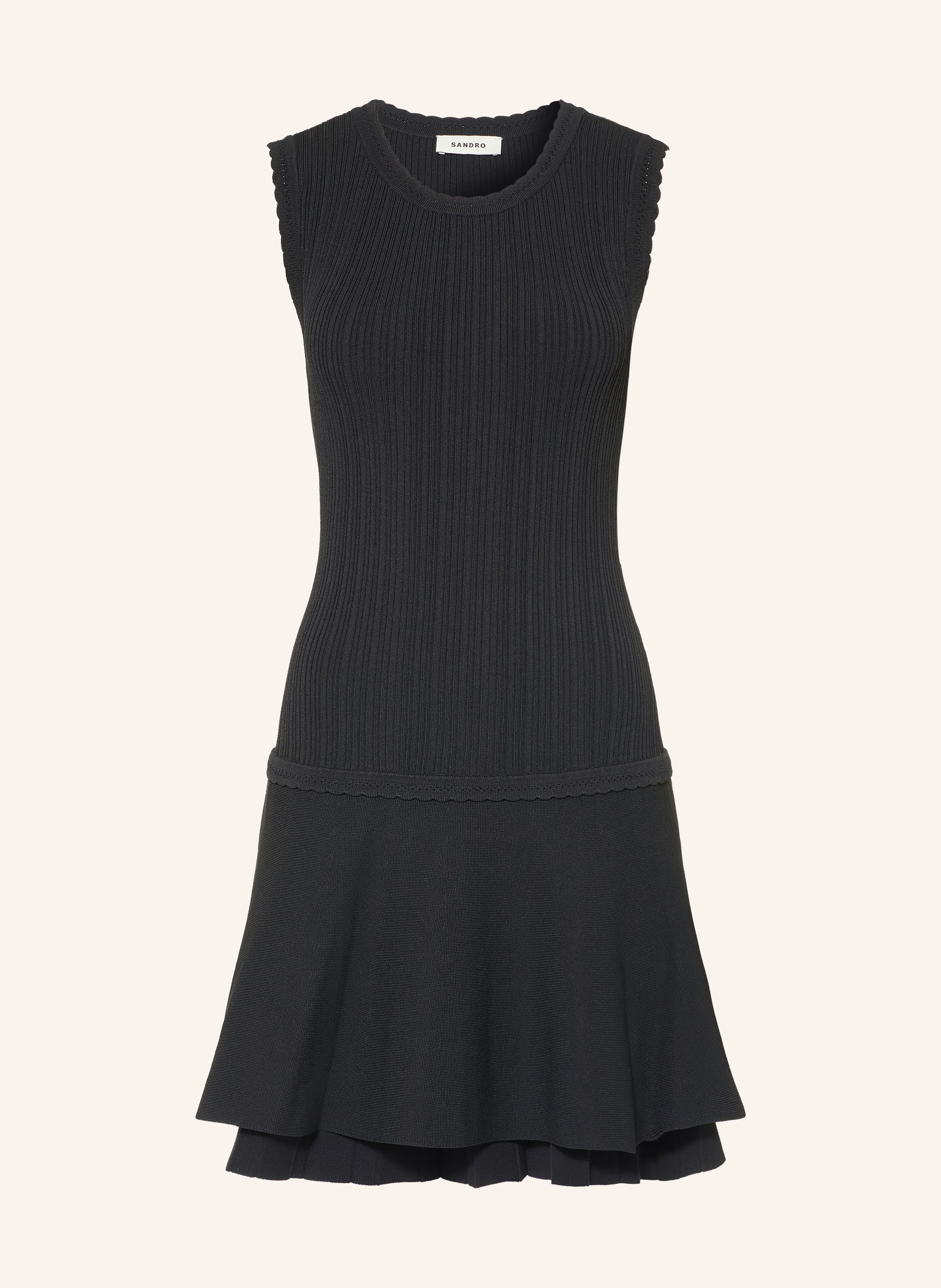 SANDRO Strickkleid