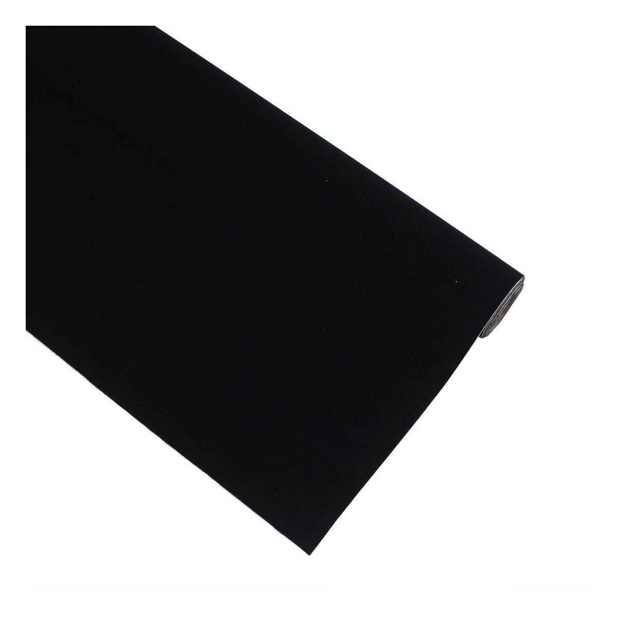Fablon Vinyl Sticky Backed Velour Black