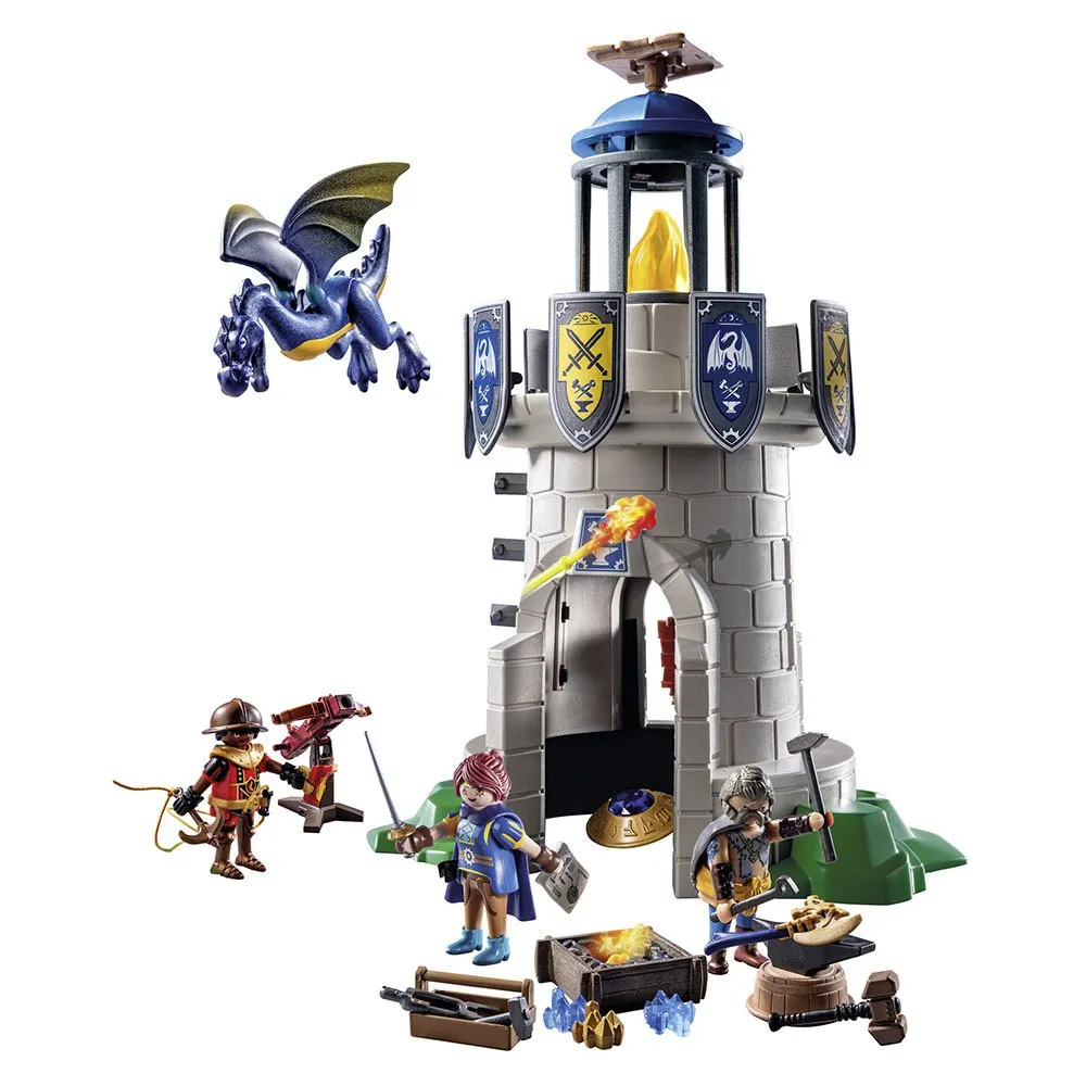Playmobil Knights´ Tower With Smith And Dragon Construction Game