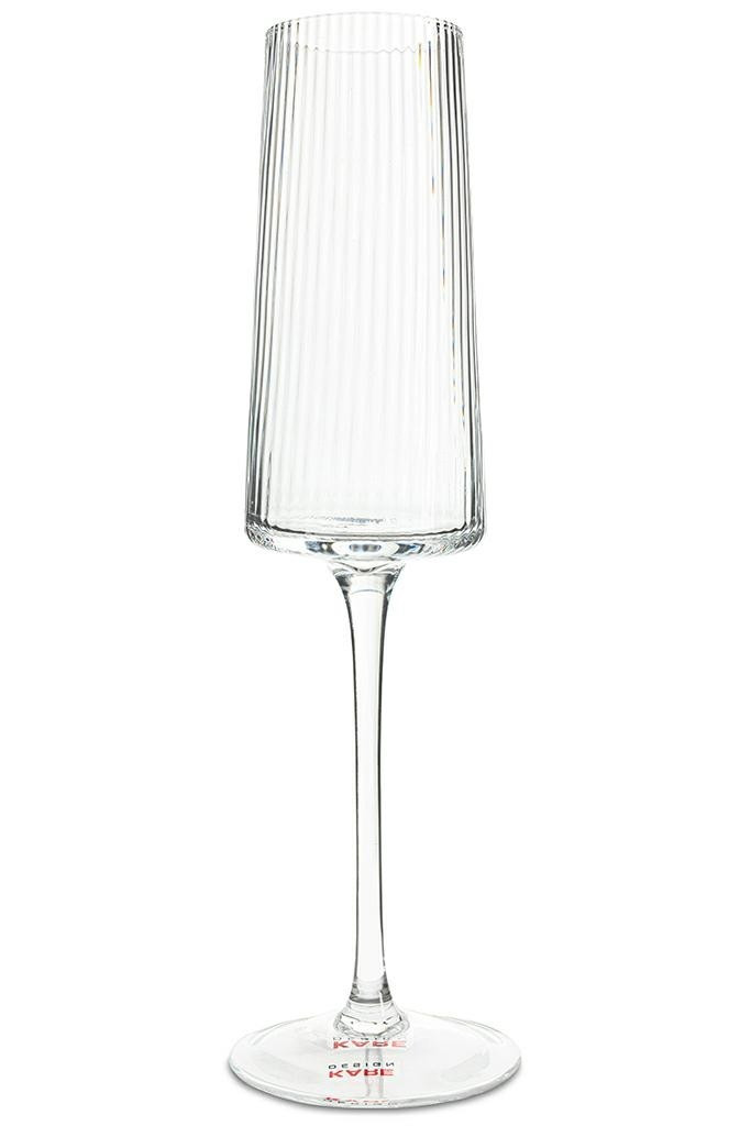 KARE kieliszek do szampana RIFFLE 215 ml