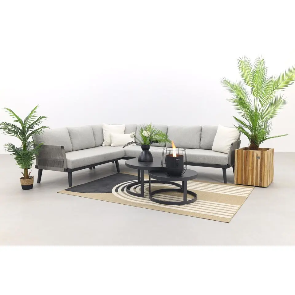 Durban/Rhodos loungeset - hoekbank - 3-delig