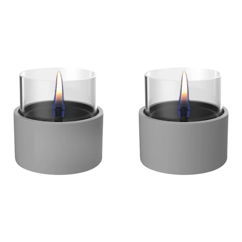 Tischfeuer 2er-Set BREEZE